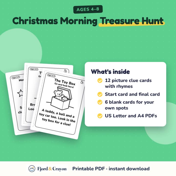 Christmas Morning Treasure Hunt